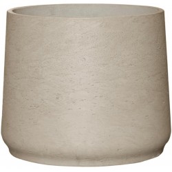 POTTERYPOTS Bloempot Patt Grey washed-Grijs D 34 cm H 28.5 cm P3026-28-34