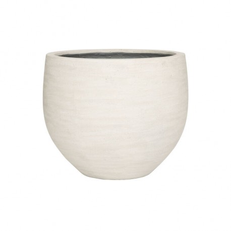 POTTERYPOTS Jumbo Orb S, Ivory Washed R1189-S1-89