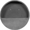POTTERYPOTS Plantenpot Wally (hanging) XS Fiberstone Grey - Ø:30 x H:9 E1390W-30-03