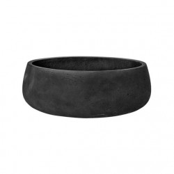 POTTERYPOTS (S) Eileen XL, Black Washed P3025-14-33
