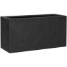 POTTERYPOTS Jort L, Midnight Black L1009-S1-10