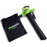 GREENWORKS 40 Volt Accu Bladblazer en Zuiger zonder accu en lader GD40BV