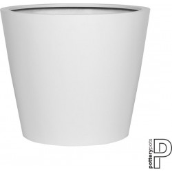 POTTERYPOTS Bucket L, Matte White E1004-60-MW