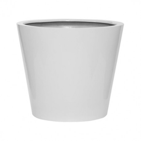 POTTERYPOTS Bucket L, Glossy White E1004-60-W