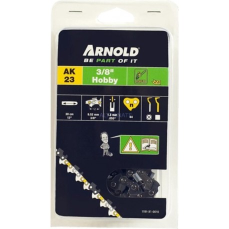 ARNOLD Zaagketting 3/8 inch LP 1,3 mm 44 Schakels 1191-X1-0010