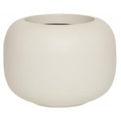 POTTERYPOTS Sphere Low S, Silk White H8003-34-51