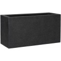 POTTERYPOTS Jort M, Midnight Black L1008-H50-10