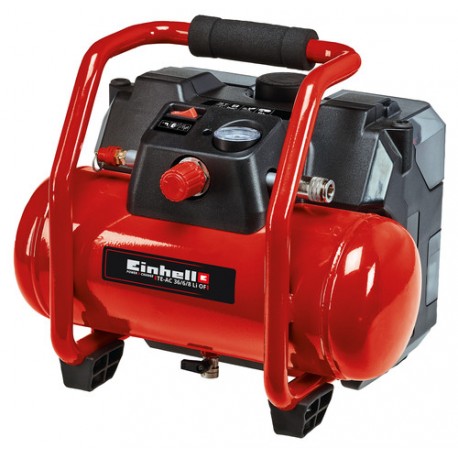 EINHELL TE-AC 36/6/8 li of solo, accu compressor, power x-change. Zonder batterij en oplader 4020450