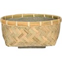 POTTERYPOTS Bohemian Bamboo Nala Laag M D37 x H15.5 cm T4106-16-BB