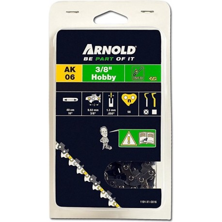 ARNOLD Zaagketting 3/8 inch LP 1,3 mm 56 Schakels 1191-X1-5049