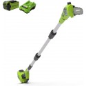 GREENWORKS 40 Volt Accu Takkenzaag incl 2 Ah accu en lader G40PSFK2