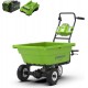 GREENWORKS 40 Volt Accu Kruiwagen inclusief 4.0 Ah accu en 40 volt oplader G40GCK4