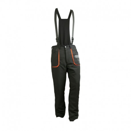OREGON Zaagoverall Yukon Zwart/oranje Klasse 1 295445-XXL