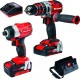 EINHELL Accu power tool kit 18v/2.0ah/4.0ah bl (accu klopboormachine + accu slagschroefmachine koolborstelloos 4257216