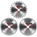 EINHELL HM TCT Zagbladenset - 3-delig - ø254x30x3,2 mm  (24, 42, 60 t) 49589307