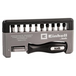 EINHELL BIT-Box met schroevendraaier - 11-delig 49155025