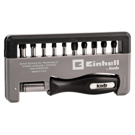 EINHELL BIT-Box met schroevendraaier - 11-delig 49155025