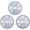 EINHELL HM TCT zaagbladenset - 3-delig - ø250x30x3,2 mm (24, 48, 60 t) - geschikt voor tc-ms 2513 l, tc-sm 2 49589306