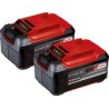 EINHELL 18 V/5.2 ah Accu Duo-pack - 2 Accu's - Power x-change 4511526
