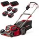 EINHELL GP-CM 36/47 S Li BL Kit 4.0 ah - Accu Grasmaaier - ø47 cm - 4 accu's - Power x-change 3413310