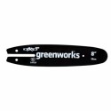 GREENWORKS Kettingzaag zwaard 20cm 29497