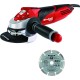 EINHELL TE-AG 125/750 Kit, Haakse Slijper 4430885