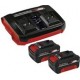 EINHELL 18 V/4.0 ah starter kit - 2 accu's - Duo-lader - Power x-change 4512112