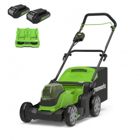 GREENWORKS 48 Volt (2X24 Volt) Accu Maaier G24X2LM41K2X