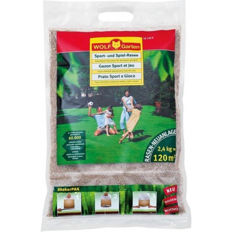 WOLF-GARTEN Graszaad sport/speelgazon LG120S 120m2 3825142