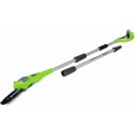 GREENWORKS 24 Volt Accu Takkenzaag inclusief 2.0 Ah accu en 24 volt lader G24PS20K2