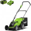 GREENWORKS 40 Volt Accu Maaier met 2Ah accu en lader G40LM35K2