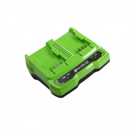 GREENWORKS 24 Volt Acculader G24X2UC4