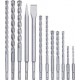 EINHELL Boor-/beitelset - 12-delig - sds-plus - geschikt voor TE-HD 18 li solo, TE-HD 18/12 li solo, HEROCCO 49240295