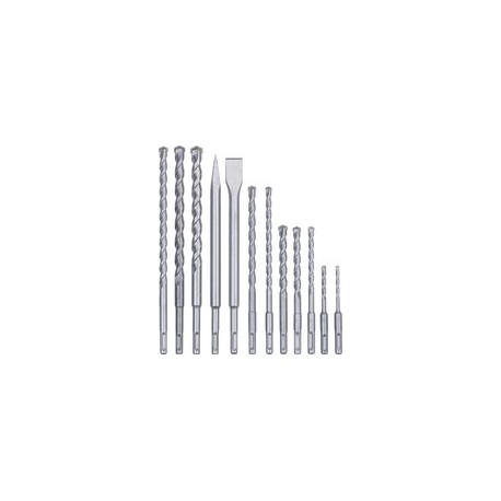 EINHELL Boor-/beitelset - 12-delig - sds-plus - geschikt voor TE-HD 18 li solo, TE-HD 18/12 li solo, HEROCCO 49240295