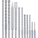 EINHELL Boor-/beitelset - 12-delig - sds-plus - geschikt voor TE-HD 18 li solo, TE-HD 18/12 li solo, HEROCCO 49240295