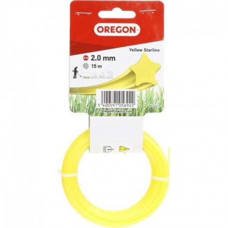 OREGON Maaidraad geel ster 2 mm x 15 m 69-446-Y