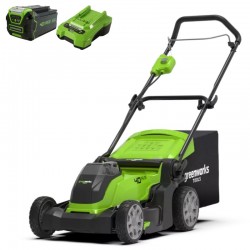 GREENWORKS 40 Volt Accu Maaier met 4Ah accu en lader G40LM41K4