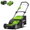 GREENWORKS 40 Volt Accu Maaier met 4Ah accu en lader G40LM41K4