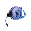 AIRPRESS Luchtslanghaspel PU wandmodel zelfoprollend 1/4 inch buitendraad 8 x 12 mm 15 m 15 bar 4650815