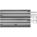EINHELL Aluminium geleiderail - 2x1000 mm - geschikt voor TE-PS 165, Accu Handcirkelzagen 4502118