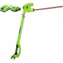 GREENWORKS 24 Volt Accu Heggenschaar Langbereik inclusief 2.0 Ah accu en lader G24PH51K2