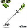 GREENWORKS 40 Volt Accu Trimmer en Bosmaaier GD40BCK2X