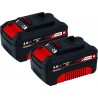 EINHELL 18v/4.0 ah Accu Duo-pack Power x-change 4511489
