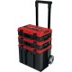 EINHELL Systeemkoffer E-case tower - 1x e-case s met foam-binnenzijde - 1x e-case s met kunststof vakverdeler 4540015