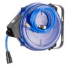 AIRPRESS Luchtslanghaspel wandmodel 15 bar 12 m 3/8 13.5 x 9.5 mm PU draaibaar met accessoires 4651012
