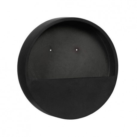 POTTERYPOTS Wally (Hanging) M Fiberstone Black E1390W-50-01