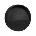 POTTERYPOTS Wally (Hanging) M Fiberstone Black E1390W-50-01