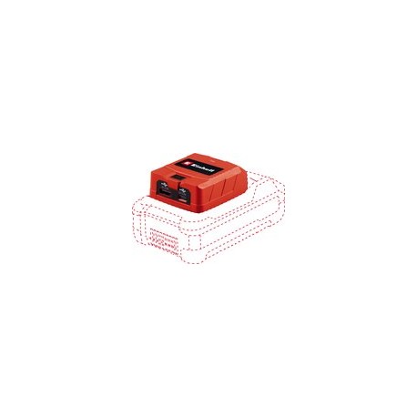 EINHELL TC-CP 18 Li USB A/C-Solo - Accu USB-powerbank - Power X-Change 4514148