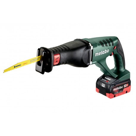 METABO Accu-reciprozaag 18 volt 2 x lihd 5.5 ah, asc 30-36 v 602269660