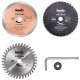 EINHELL Zaagbladenset - 3-delig - ø89x10 mm 49575915